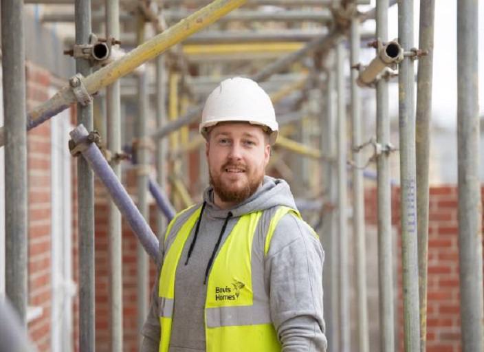 Apprentice plumber progresses dream career with Vistry